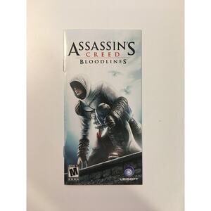 Assassin's Creed: Bloodlines (Sony PSP, 2009) Manual Only, No Game - US Seller